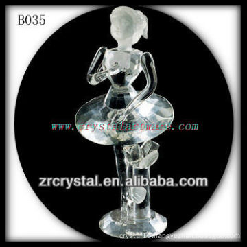 K9 Pretty Clear Crystal Girl as Gift